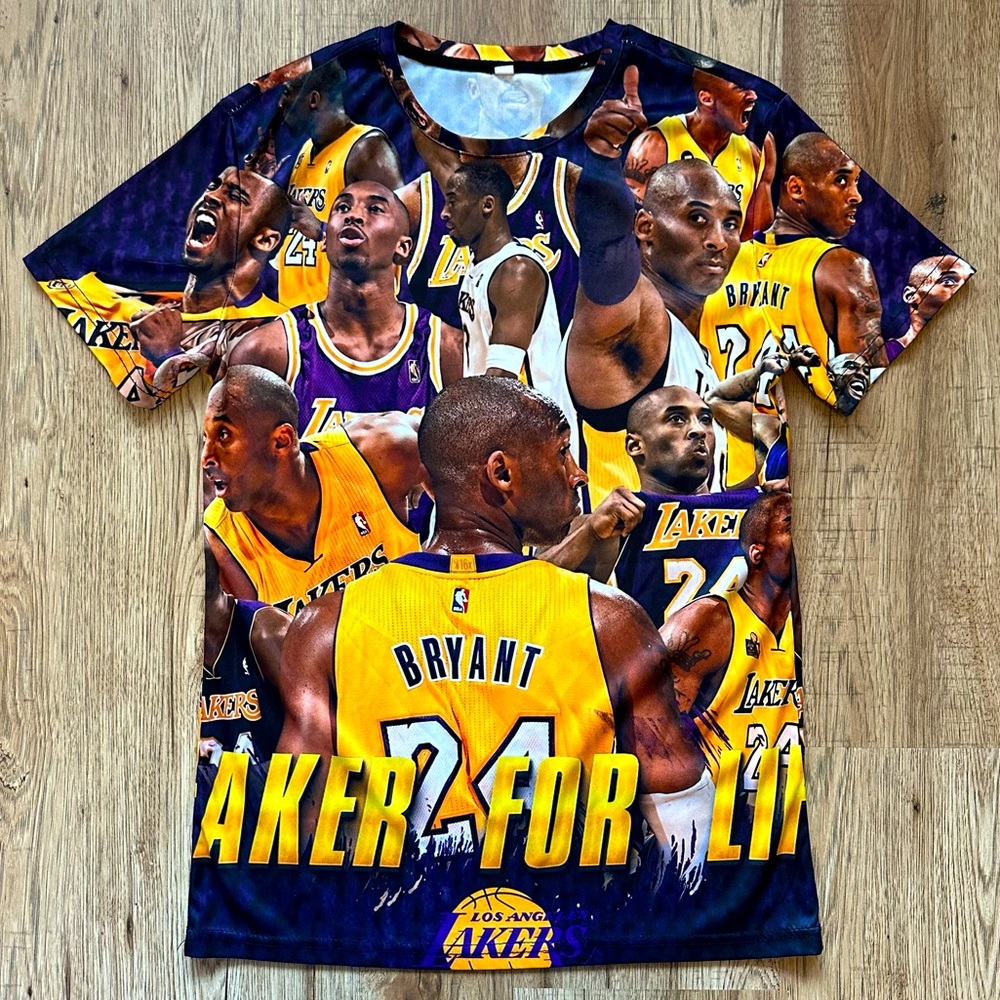 Kobe Bryant Laker for Life Los Angeles Lakers Tee Size Small